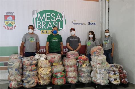 Grupo Master E Rally Velocidade De Erechim Entregam Alimentos