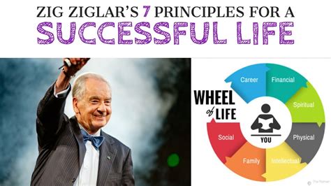 Zig Ziglar S Principles For A Successful Life Youtube