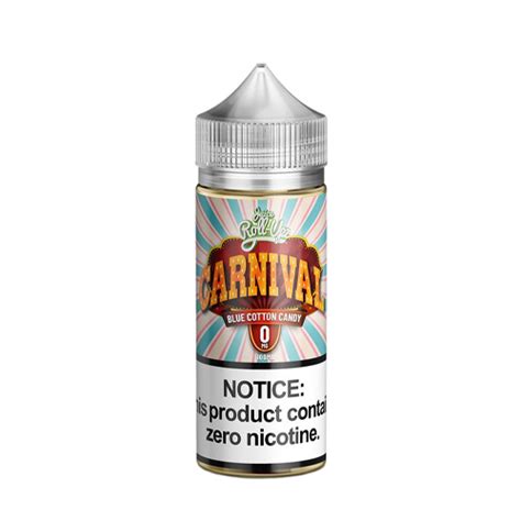 Blue Cotton Candy By Juice Roll Upz Carnival 100ml Ej Store