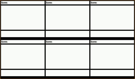 Unvergleichlich Blank Storyboard Template Storyboard By Anna Warfield