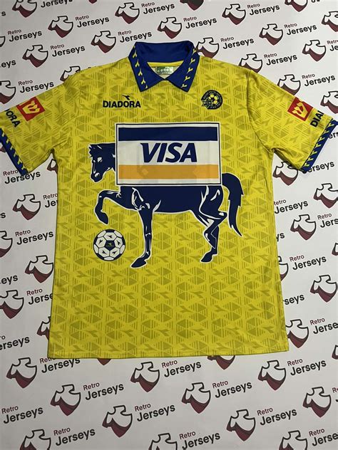 Maccabi Tel-Aviv 1996-1997 Home - Retro Jerseys, חולצה של מכבי תל אביב