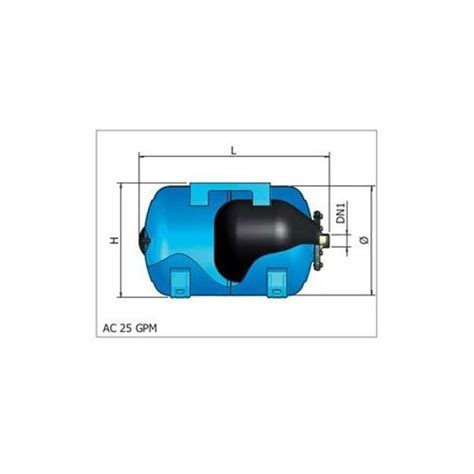 Ballon Surpresseur L Horizontal Inox Cuve R Servoir Surpresseur