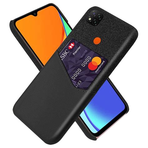 KSQ Xiaomi Redmi 9C Cover Med Kort Lomme