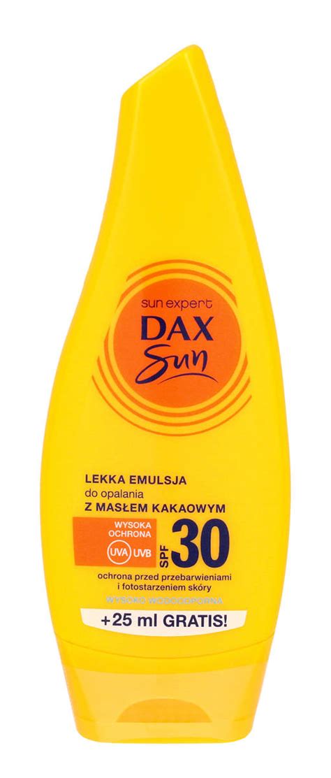 Dax Sun Emulsja Ochronna Do Opalania Spf Z Mas Em Kakaowym Ml