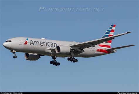 N753AN American Airlines Boeing 777 223 ER Photo By Kees Marijs ID