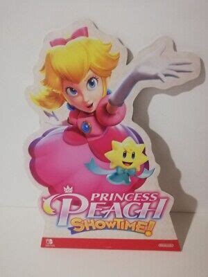 Princess Peach Showtime Store Display Standee Nintendo Switch EBay