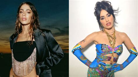 Tini Stoessel y Lali Espósito se mostraron a los abrazos en el recital