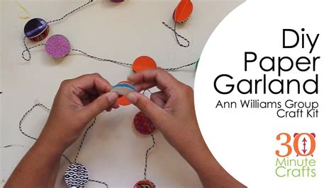 Paper Garland Craft Kit Youtube