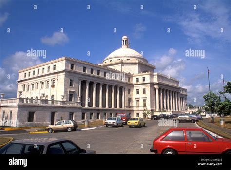 Capitol Building Senate Old San Juan Puerto Rico Stock Photo Alamy