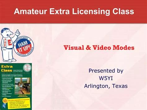 PPT Amateur Extra Licensing Class PowerPoint Presentation Free
