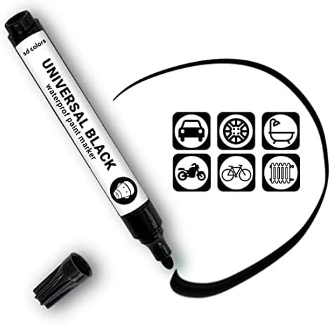 Sd Colors Universal Waterproof Paint Marker Black For Repair Stone