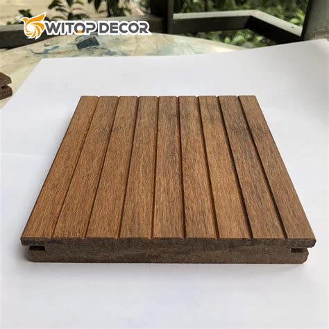 Factory Direct Sell Outdoor Plastic Decking Wood Plastic Composite WPC