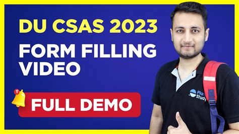 How To Fill Du Csas Application Form 2023 Phase 1 🔥🔥 Step By Step