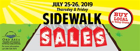 5 Reasons To Shop Sidewalk Sales Ord Nebraska