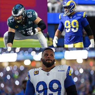 Jason Kelce Sets The Record Straight Regarding Aaron Donald The Rams