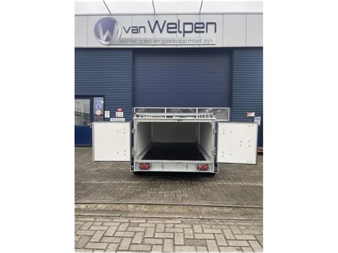 Gesloten Aanhangwagen GADA 75 Special 258X150x75