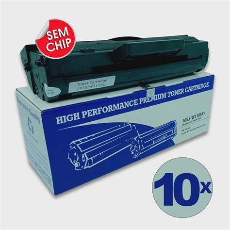 Kit 10x Toner Compatível 105a 105x 107a 107w 135a W1105a 2 5k Submarino