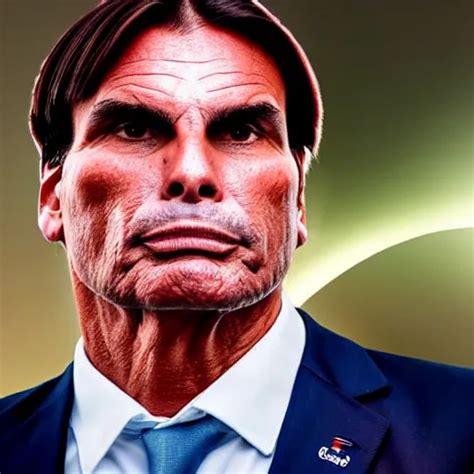 A Photo Portrait Of Jair Bolsonaro Politician With A Stable Diffusion