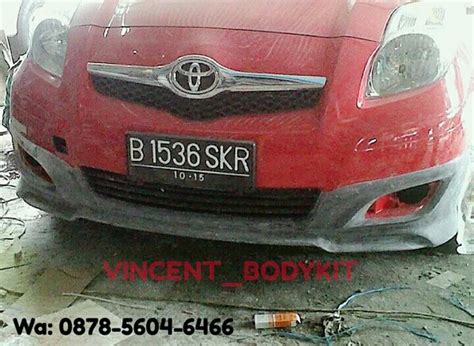 Jual Bodykit Depan Toyota Yaris Trd Depan Saja Tanpa