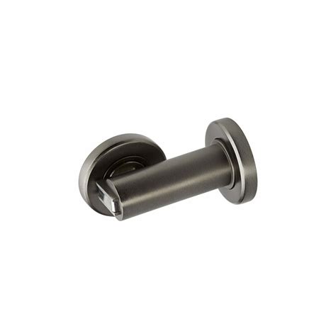 Magnetic Door Stop Wall Or Floor Mount Satin Graphite Miles Nelson