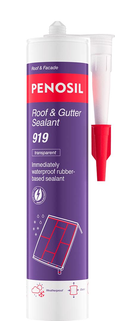 Penosil Roof & Gutter Sealant 919 immediately waterproof sealant