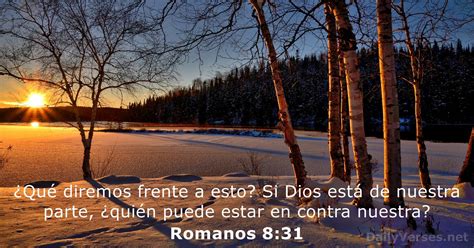 Romanos 8 31 Versículo de la Biblia DailyVerses net