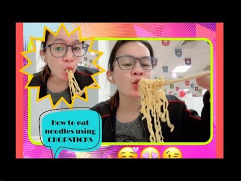 Eating Noodle Challenge Using Chopsticks Rush Eating Ito Hour Lng