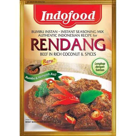 Jual Indofood Bumbu Spesial Racik Rendang 50g Shopee Indonesia