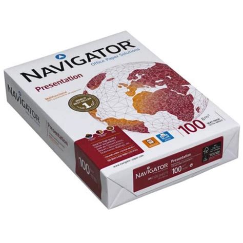 Navigator Presentation Premium A3 Paper 100gsm White 500 Sheets Hunt