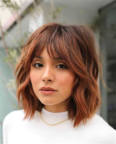 34 Shaggy Bob With Bangs Haircut Ideas For The Modern Retro Girl Artofit