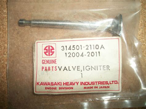 New Genuine Kawasaki Intake Valve A Ebay