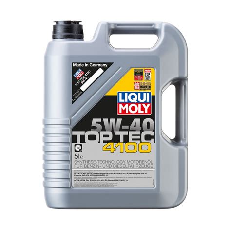 LIQUI MOLY Top Tec 4100 5W 40 5L Mister Oil