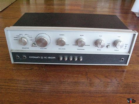 Vintage Crown Ic 150a Pre Amplifier For Sale For Sale Us Audio Mart