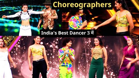 India S Best Dancer Choreographers Names List With Photos