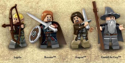 LEGO Lord of The Rings Minifigures