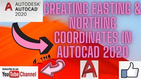 Creating Easting Northing Coordinates In AutoCAD 2020 YouTube