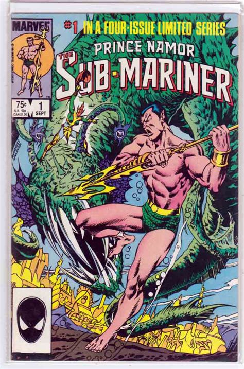 Prince Namor The Sub Mariner Mini 1984 Marvel Comics