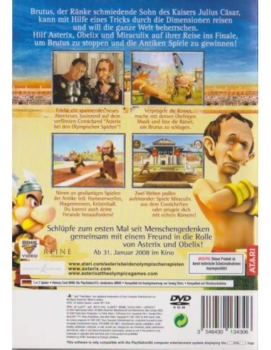 Asterix Bei Den Olympischen Spielen D PS2