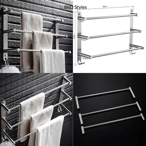 Modern Towel Bar Multilayer Stainless Steel | Modern towel bars, Modern towels, Towel bar