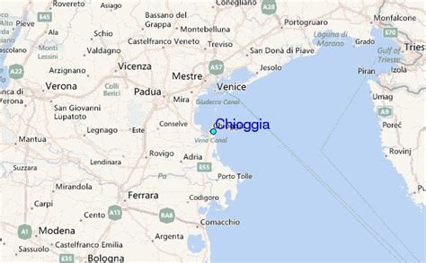 Chioggia Tide Station Location Guide