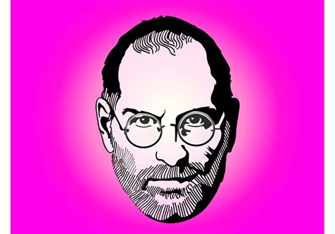 Steve Jobs Portrait - Download Free Vector Art, Stock Graphics & Images