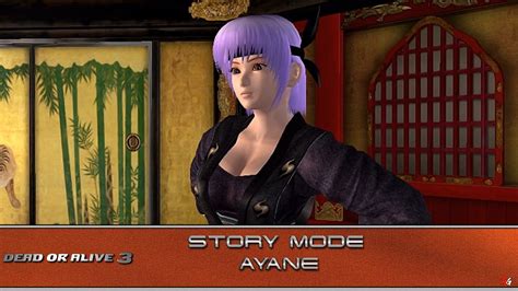 Dead Or Alive 3 Story Mode Ayane Youtube