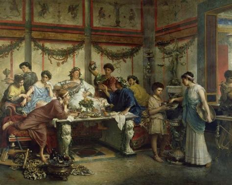 Saturnalia Feasts In Roman Empire Ancient Pages