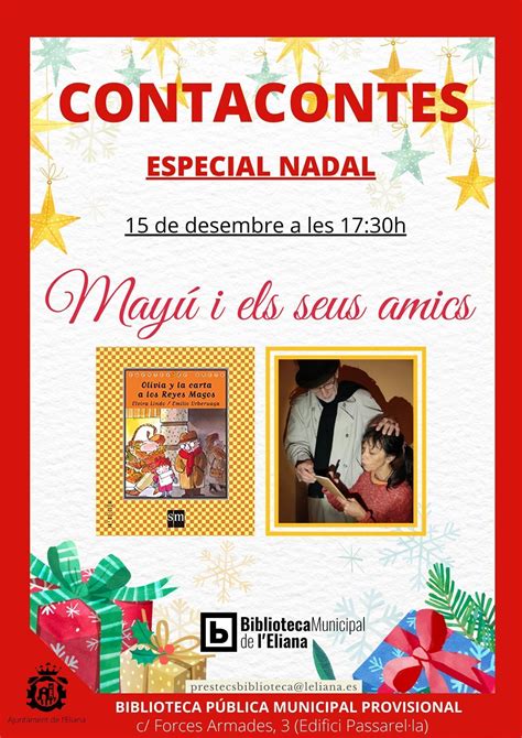 Cuentacuentos navideño Ajuntament de l Eliana