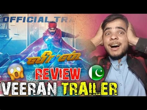 Pakistani Reaction To Veeran Official Trailer Hiphop Tamizha