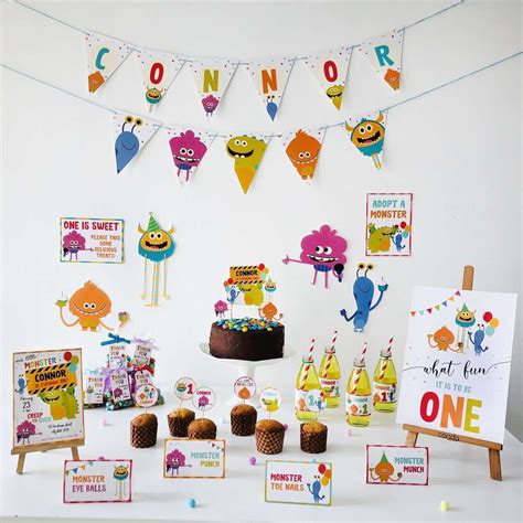 Super Simple Monsters Birthday Party Ideas | Photo 1 of 55 | Monster ...