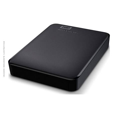 HD Externo Portátil WD Elements 4TB Preto WDBU6Y0040BBK EB