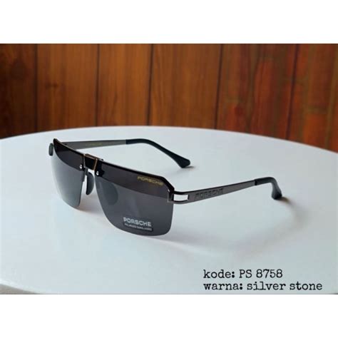 Jual Cod Kacamata Pria Porsche Design Lensa Polarised Frame Besi