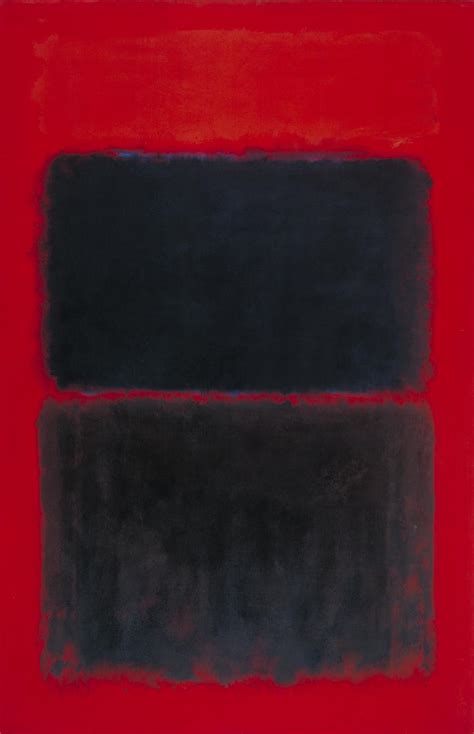 Light Red Over Black Mark Rothko Tate