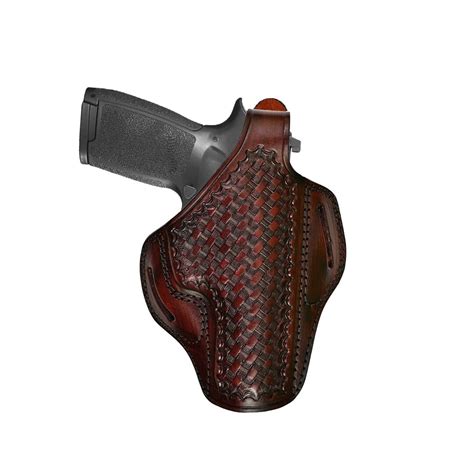 Fn Five Seven Mk2 Fn 509 Leather Holster Basket Weave Etsy